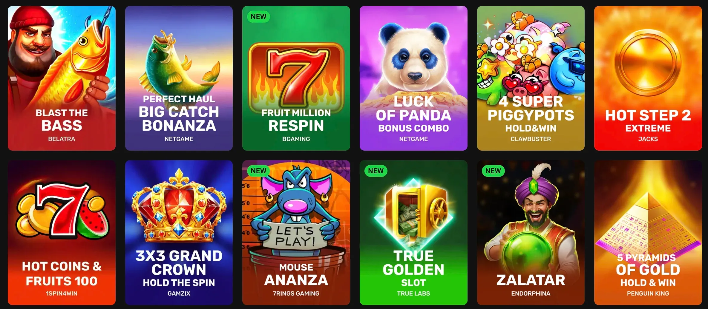 Rozmanitost výherních automatů v Hadesbet casino